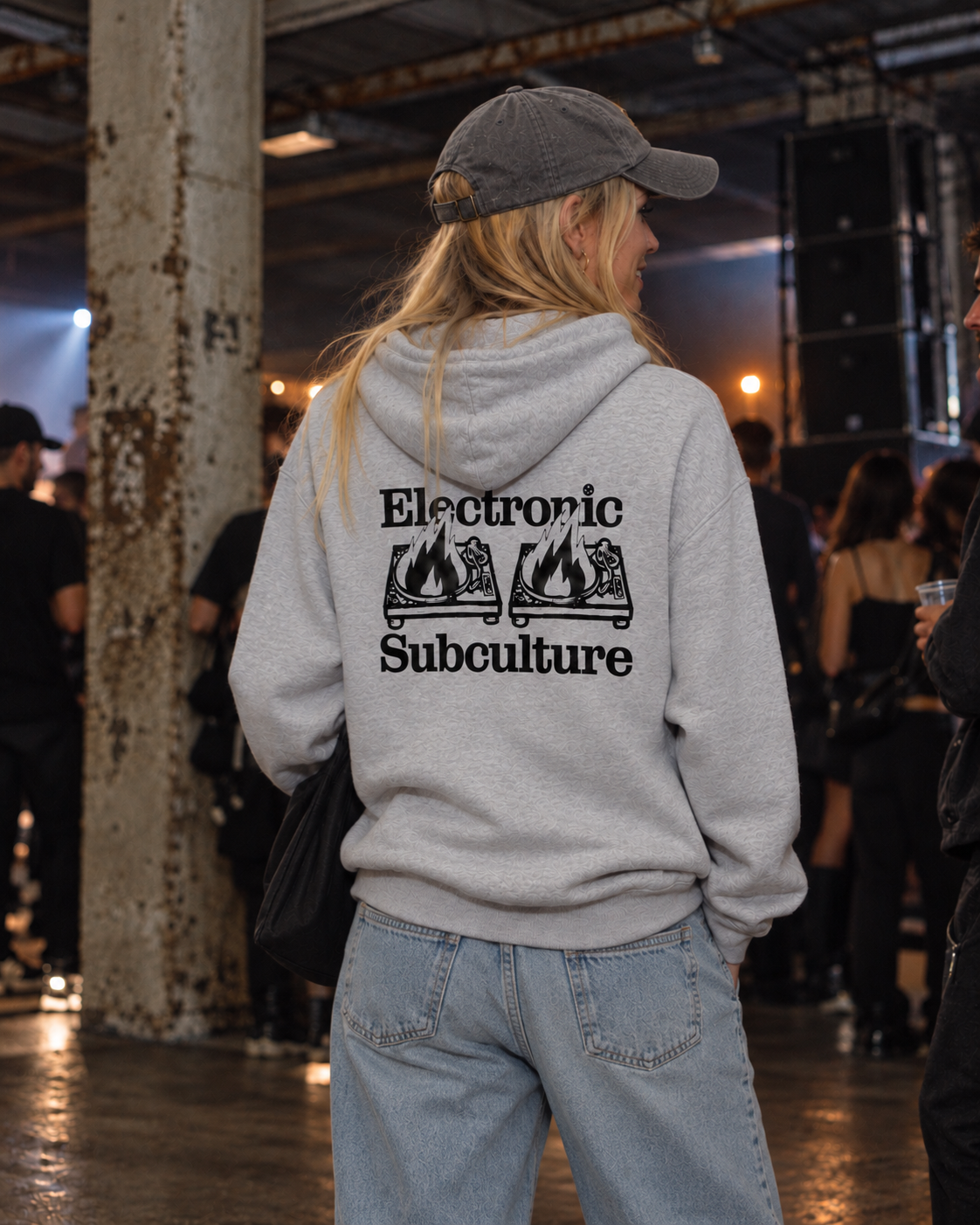 Decks on Fire Hoodie (Grey)