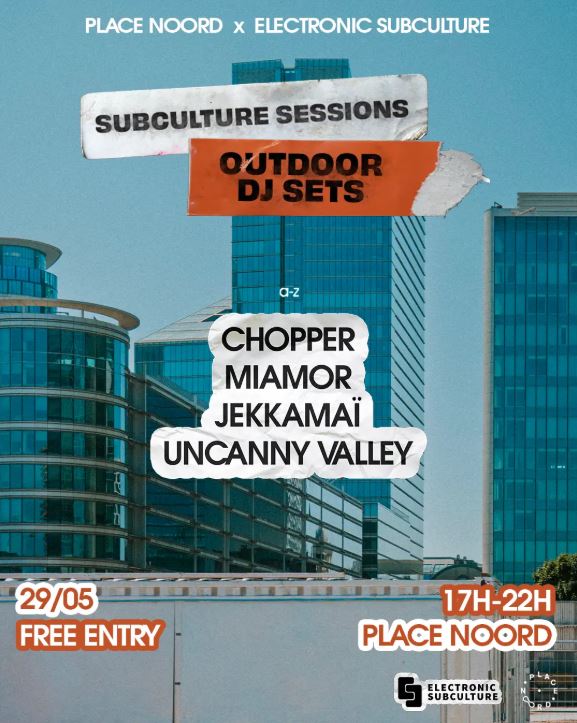 Place Noord x Electronic Subculture | Brussels 2026